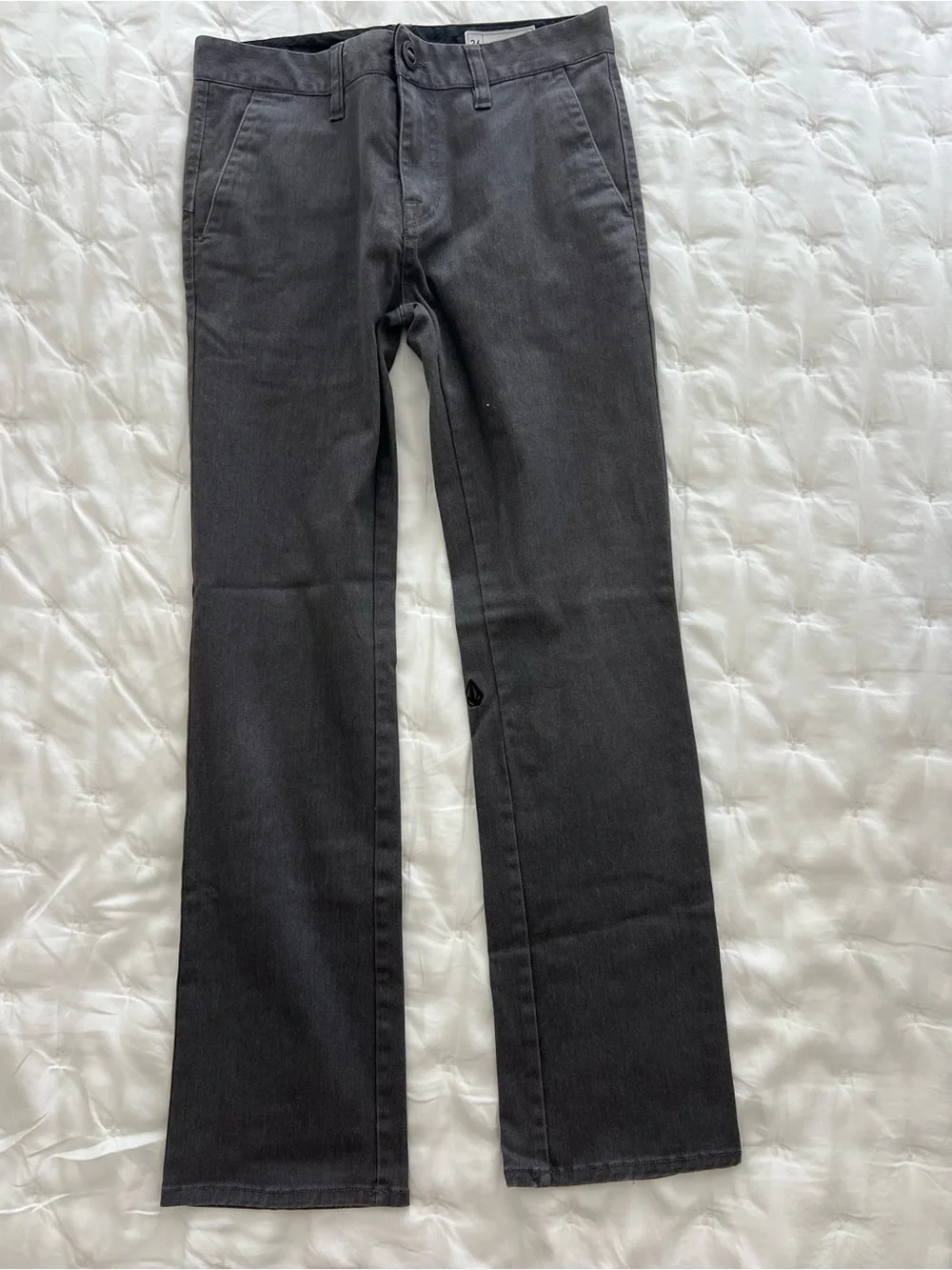 Lot of Volcom Men's Black Straight Chinos